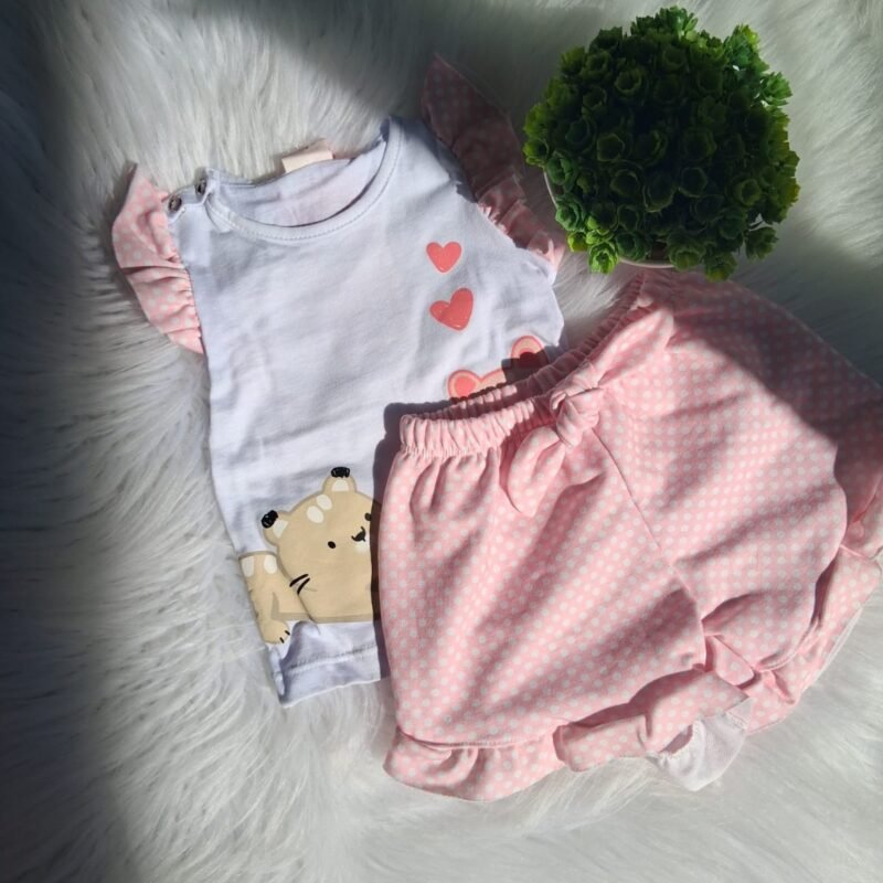 CONJUNTO FEMININO BABY VEST 55455