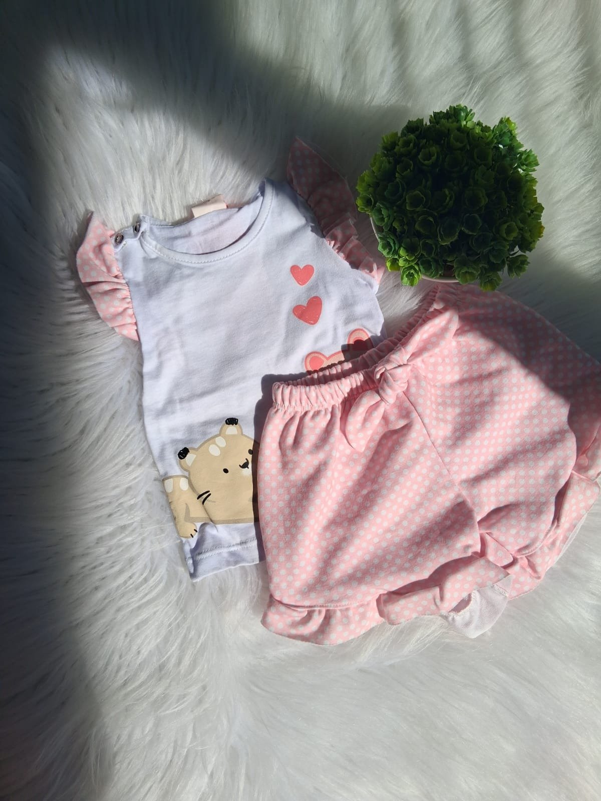 CONJUNTO FEMININO BABY VEST 55455