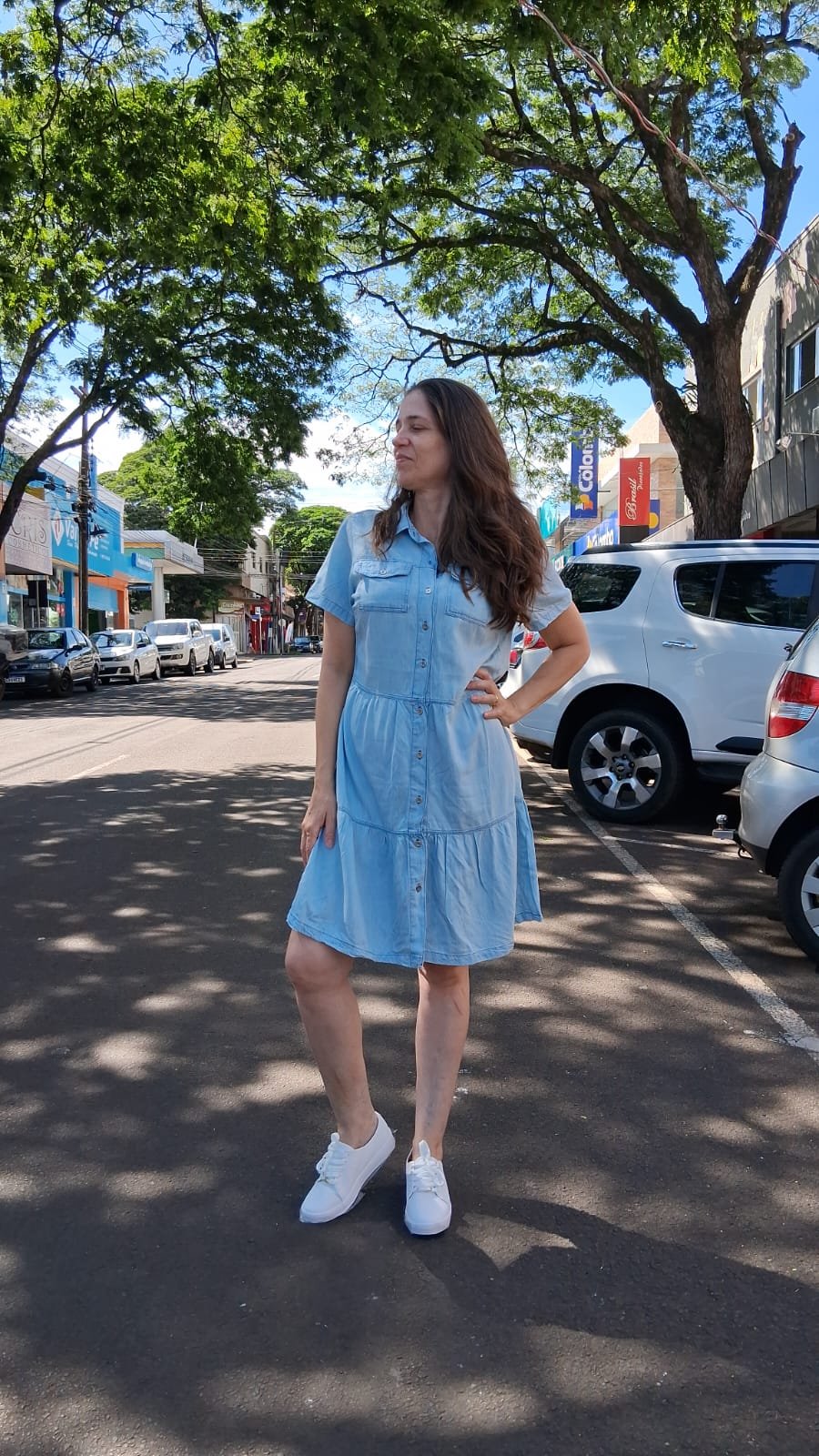 CHEMISE VESTIDO JEANS 57404 - Imagem 2