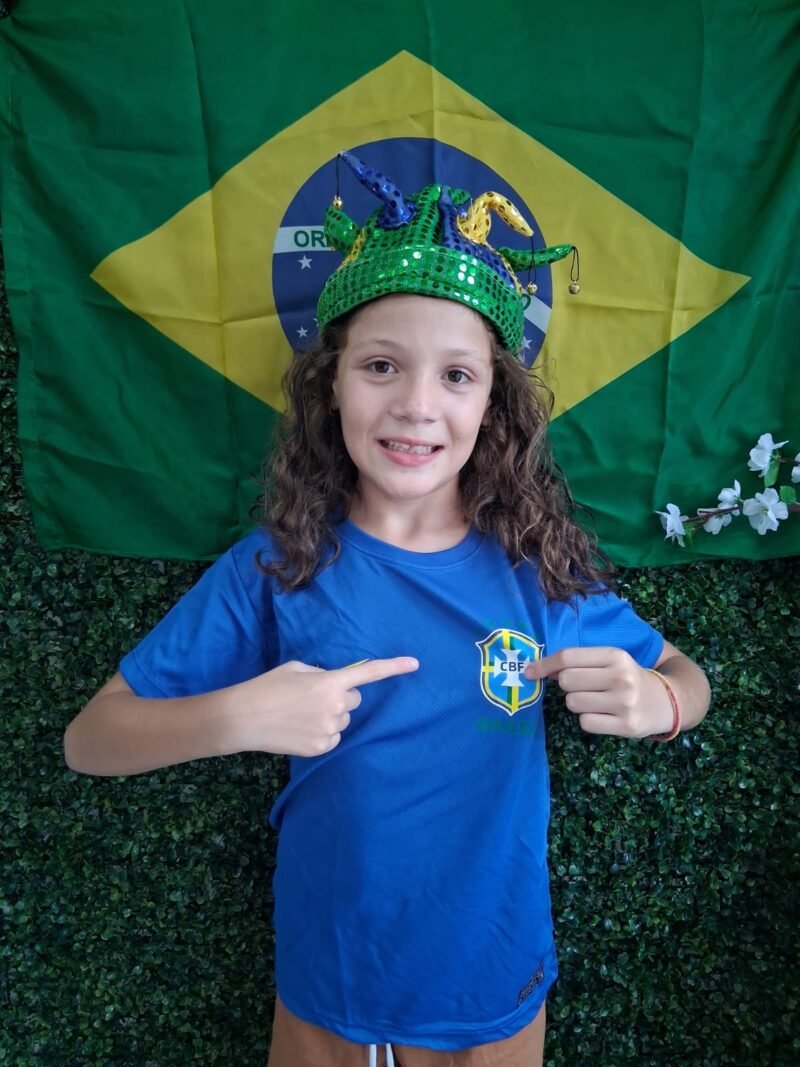 CAMISETA DO BRASIL AZUL INFANTIL 54634