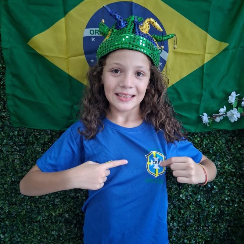 CAMISETA DO BRASIL AZUL INFANTIL 54634