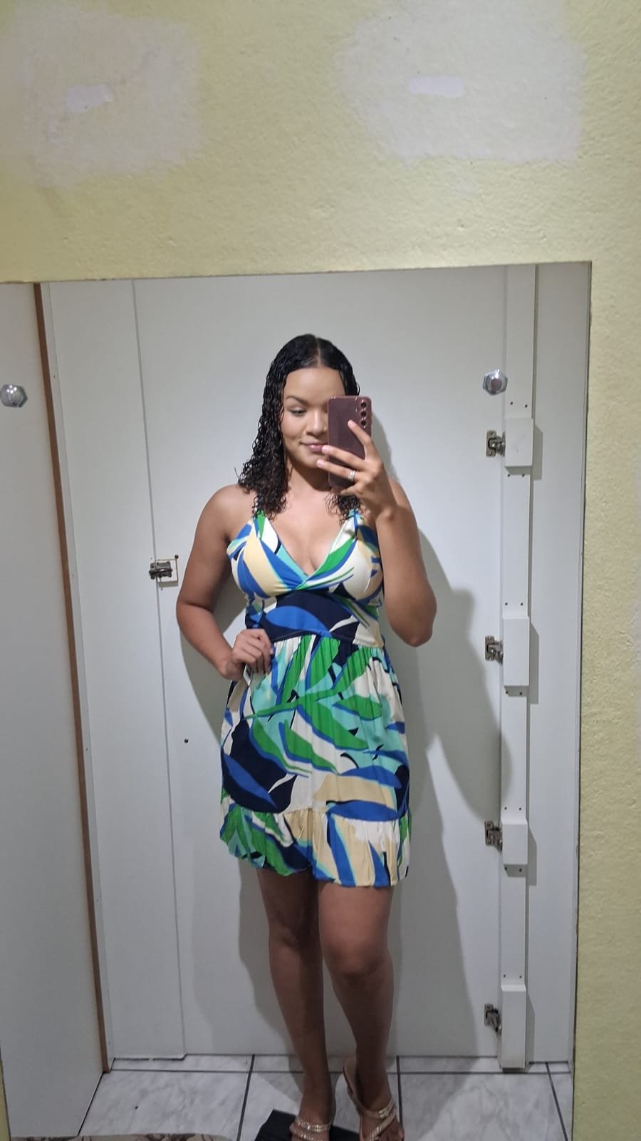 VESTIDO TORCIDO ESTAMPADO 56293 - Imagem 2