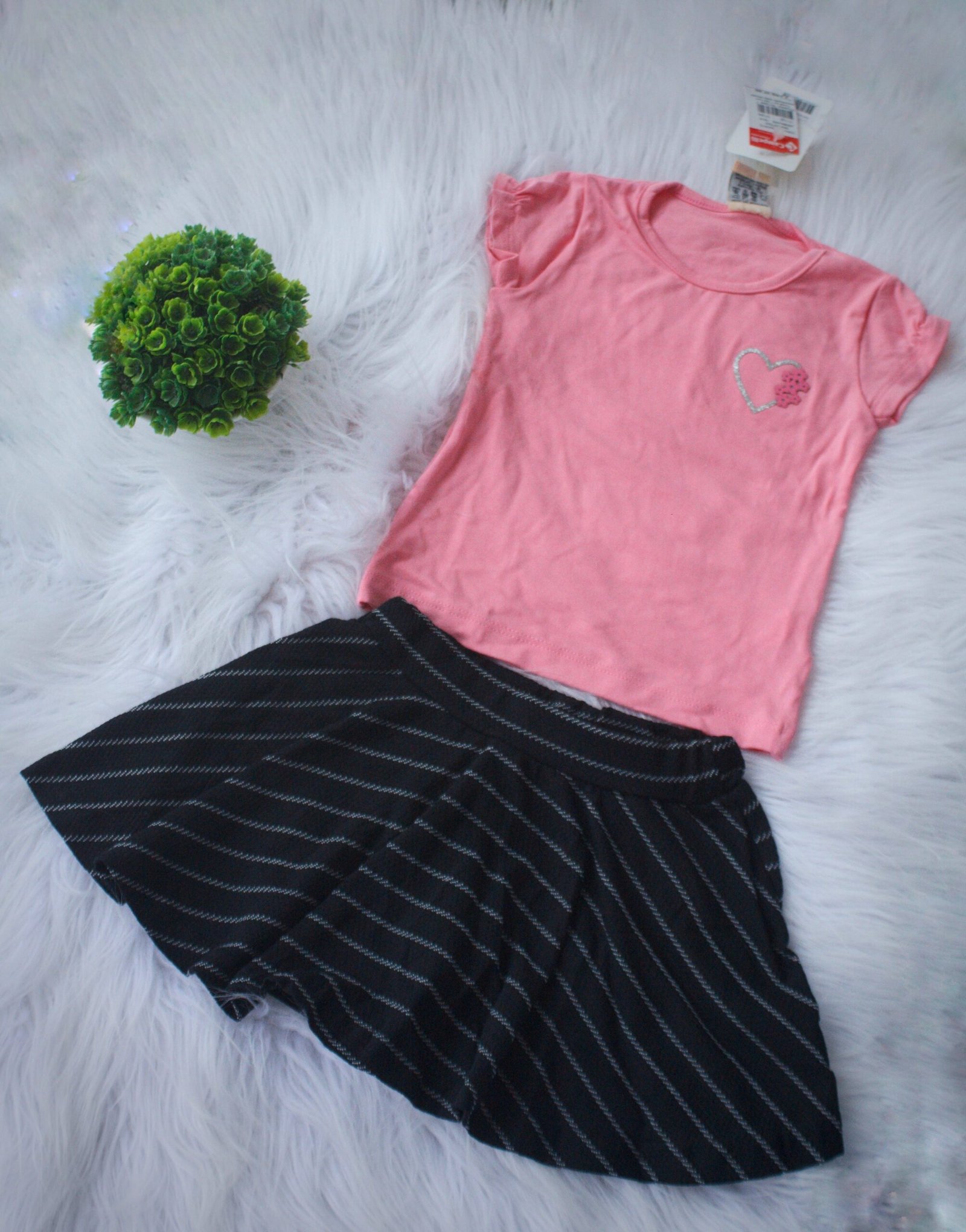 CONJUNTO SHORTS SAIA LISTRAS 57289